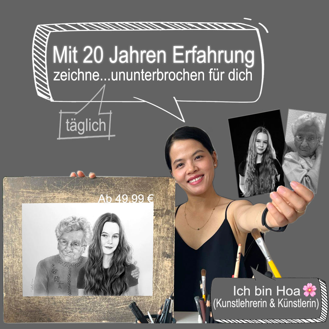 Von Hand. Von echten Künstlern.