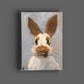 Acrylbilder Tier Hase malen lassen Handgemalt auf Leinwand Acrylbilder Kaufen Abstrakt Idee Acrylmalerei Motive Techniken