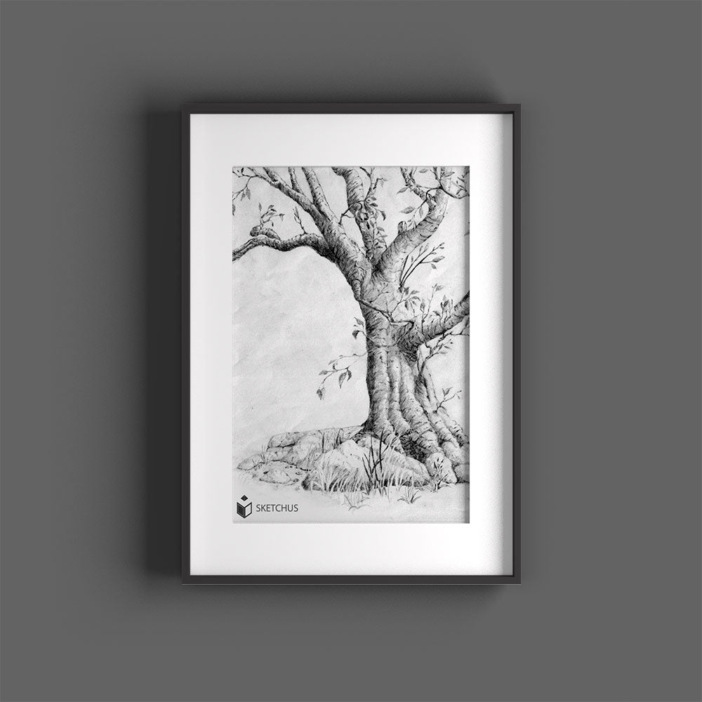 Führung Watt Maria mit bleistift auf leinwand zeichnen Zittern Europa