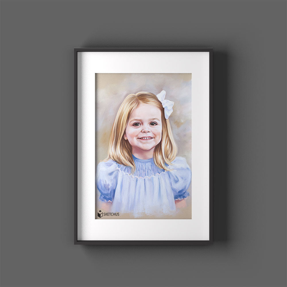 Aquarell Portrait Bild Künstler Aquarellmalerei Gesicht Wasserfarben Gemälde Foto als Aquarelle Zeichnung Portrait malen lassen